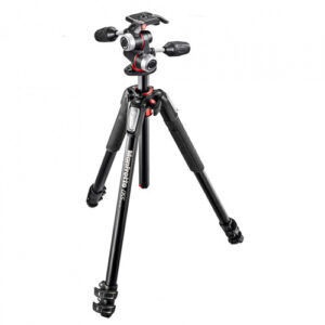 Manfrotto 055 Tripod with Pan Tilt Head Kit