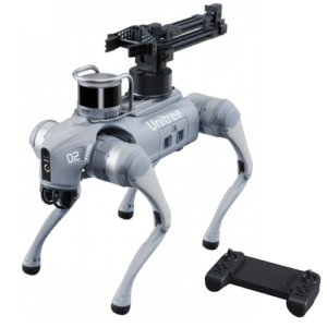 Unitree Go2 Edu Plus with Hesai XT16 & D1 Arm with remote